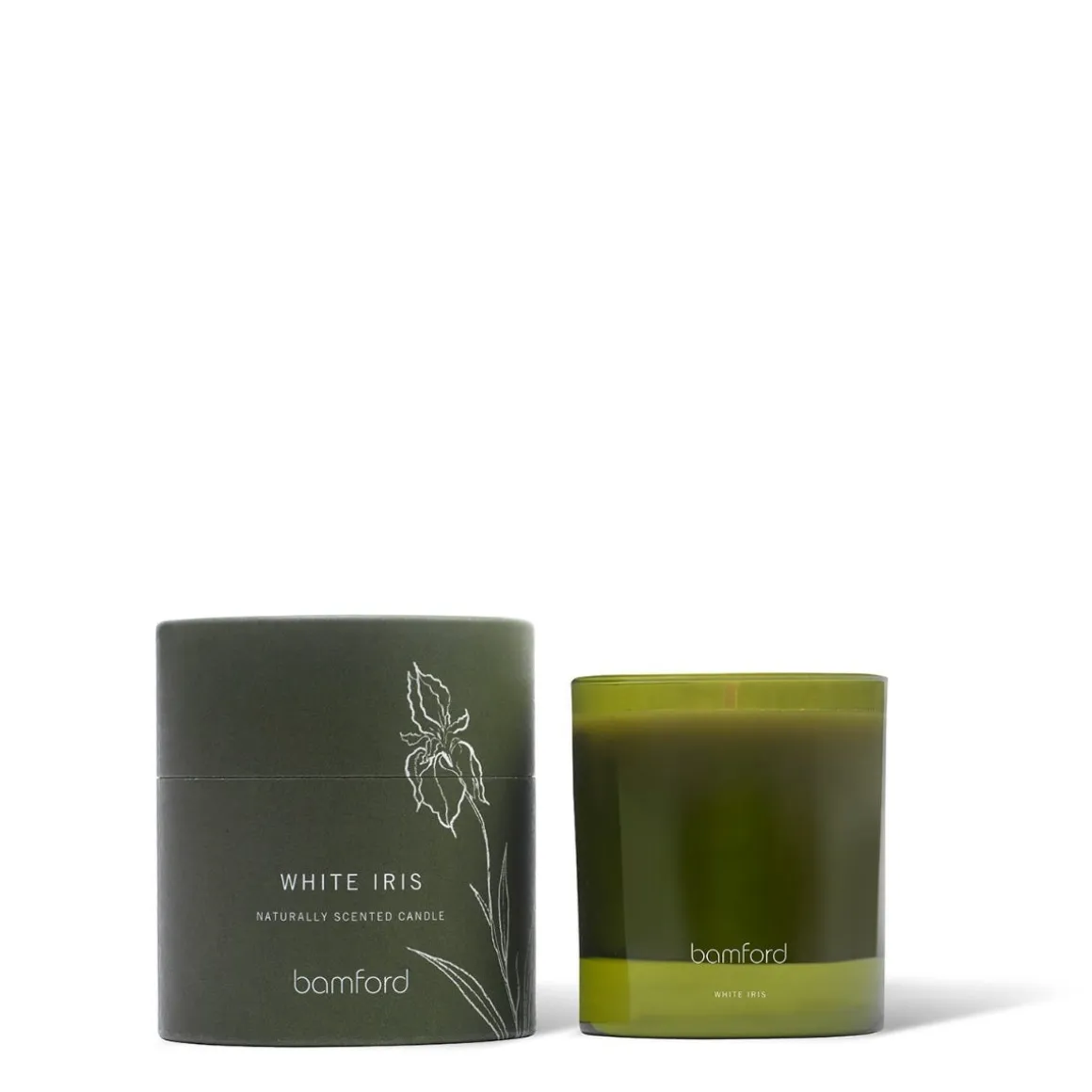 Bamford White Iris Flora Candle Large