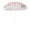 Beach Umbrella Pink Stripe