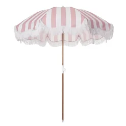 Beach Umbrella Pink Stripe