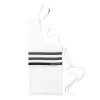 Black & White Stripe Apron