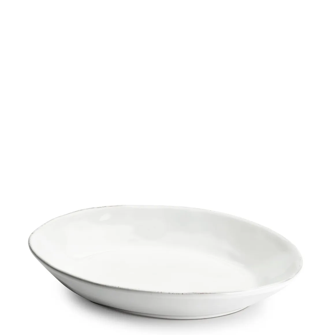 Campagna Oval Bowl White