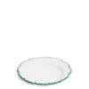 Combs Dessert Plate Green