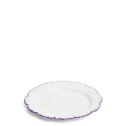 Combs Dessert Plate Lavender