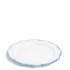 Combs Dinner Plate Light Blue