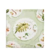 Daylesford x Colefax Quince Garden Napkin in Green With Fern