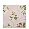 Daylesford X Colefax Quince Garden Napkin in Pink with Hazel