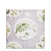 Daylesford x Colefax Quince Garden Napkin in Lilac With Fern