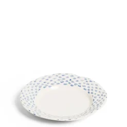 Dot Pasta Bowl Blue