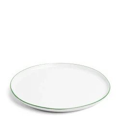 Edge Dinner Plate Dark Green