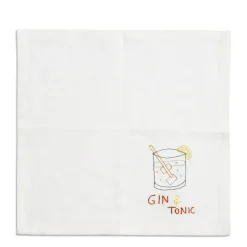 Gin & Tonic Cocktail Napkin