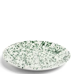 Jackson Serving Plate Green Ceramic