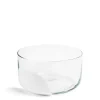 Large White Spot Bowl