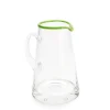 Ledbury Jug Green Tipped
