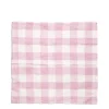 Lilac and White Check Napkin