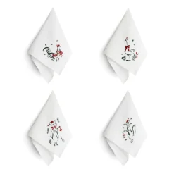 Linen Nina Fuga Animal Napkin Set