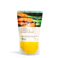 Organic Carrot Soup with Ginger