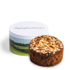 Organic Ginger & Marmalade Cake In Tin