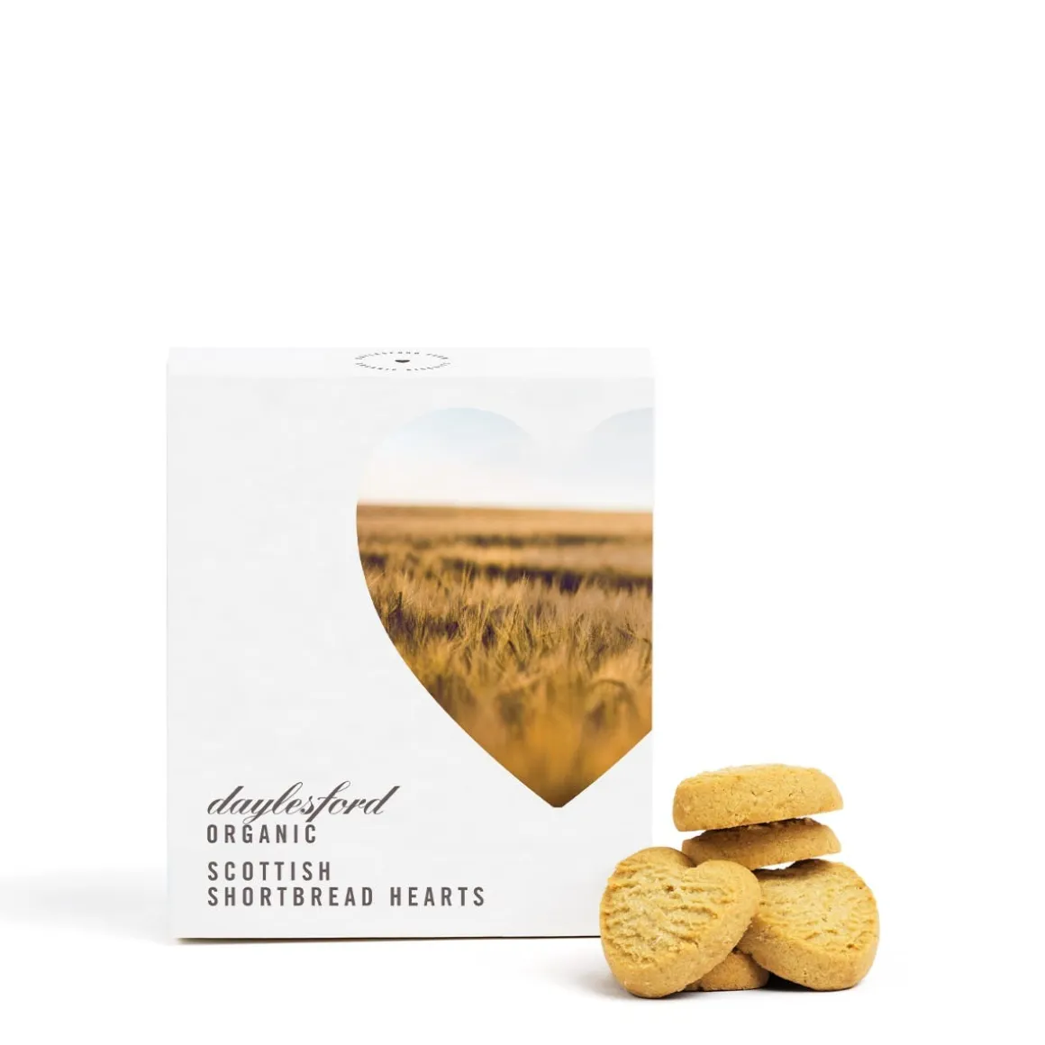 Organic Scottish Shortbread Hearts