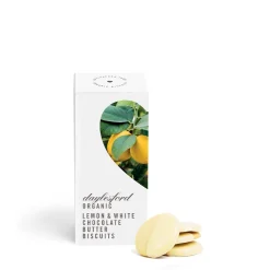 Organic White Chocolate Lemon Butter Biscuits