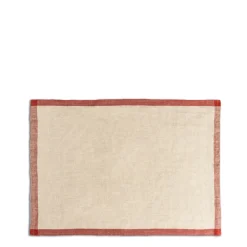 Portobello Tea Towel Red