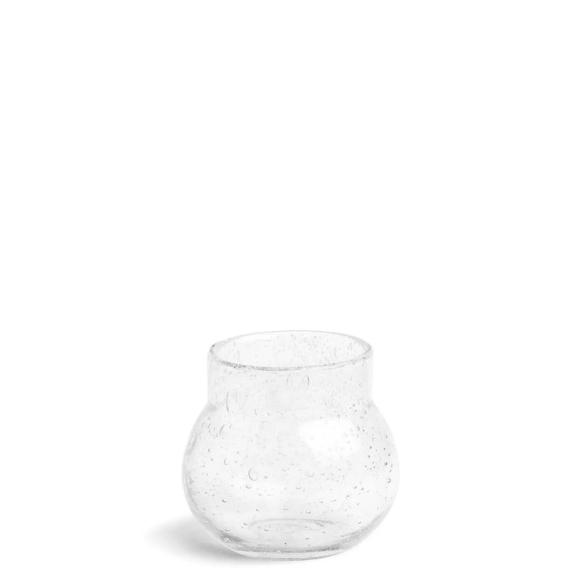 Round Bud Vase Clear