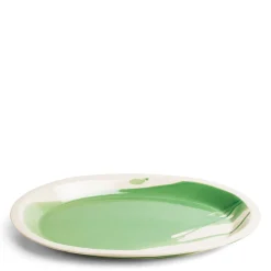Slip Green Platter