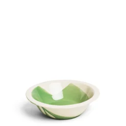 Slip Green Soup Bowl
