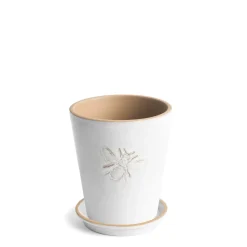 Small Lucas Bee Planter With Saucer