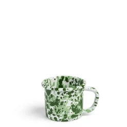 Splatter Mug Green Enamel