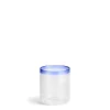 Tealight Candle Holder with Blue Rim