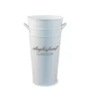 White Florist Bucket Small