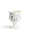 Wildflower Footed Vase