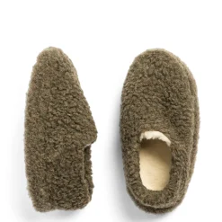 Wool Slippers Khaki