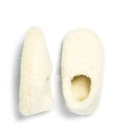 Wool Slippers Natural